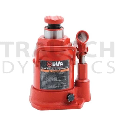 Bva Hydraulics 12 Ton Shorty Manual Bottle Jack, J10129 J10129